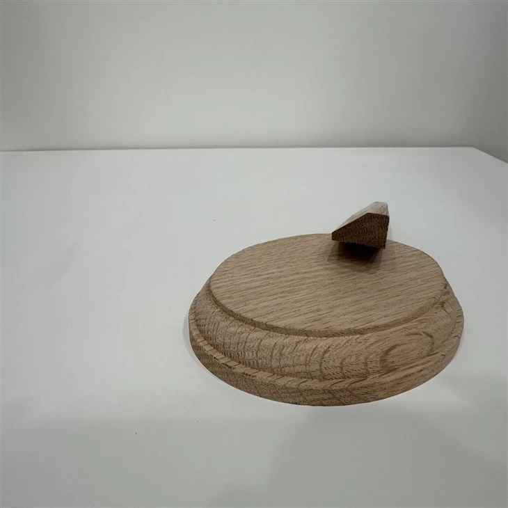 Solid Wood Stair Parts Wood Cap For Decoration