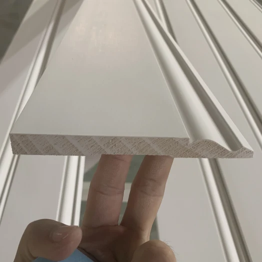 White Primed Finger Joint Pine Baseboard