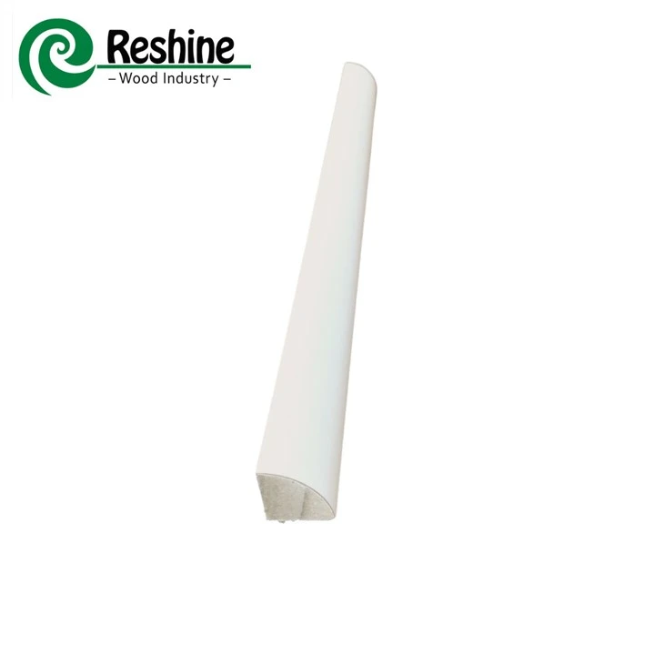 White Primed Quarter Round Wood